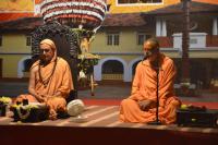 Dharma Sabha :Pravachana by HH Swami  Brahmanand Tirtha (Pic Courtesy: Shri Dinesh Karkal)